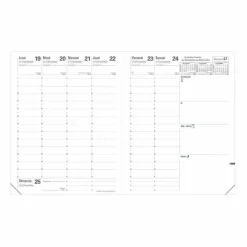 Best Sale RETIF Agenda 2022 Semainier Pr Sident Rouge 21X27Cm