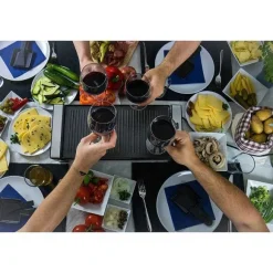 Store RETIF Appareil Raclette Gril En Fonte Pour 8 Personnes Rotel