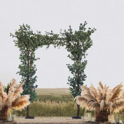 Sale RETIF Arche De Mariage Avec Feuillage Artificiel, H.270Cm - Isha