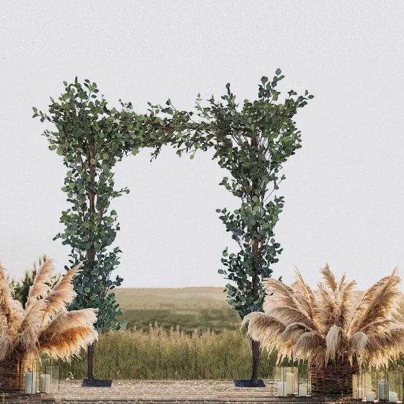 Sale RETIF Arche De Mariage Avec Feuillage Artificiel, H.270Cm - Isha