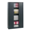 Cheap RETIF Armoire De Bureau Rideaux Noire H198Cm X L102Cm