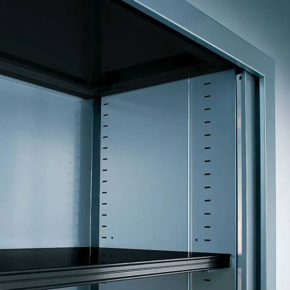 Best RETIF Armoire Monobloc Fun 2 Tab. Blanc Rideaux Bleu
