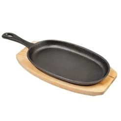 Sale RETIF Assiette Champ Tre Sur Planche Fer Noir Et Bois - Par 8
