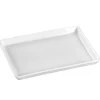Discount RETIF Assiette Quartz C Ramique 18,5X13X1,6Cm Blanc - Par 48