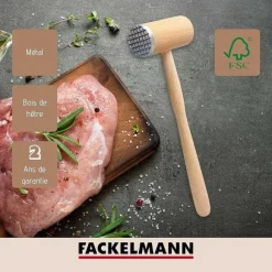 Best Sale RETIF Attendrisseur De Viande En Bois Fsc Fackelmann Eco Friendly