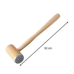 Clearance RETIF Attendrisseur Viande En Bois Fackelmann Wood Edition