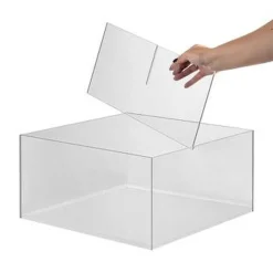 Online RETIF Bac De Pr Sentation De Produits An Verre Acrylique Transparent Easycubes- 200Mm