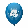 Fashion RETIF Ballons Avec Num Ro 25 Cm Couleurs Assorties '4', Par 72