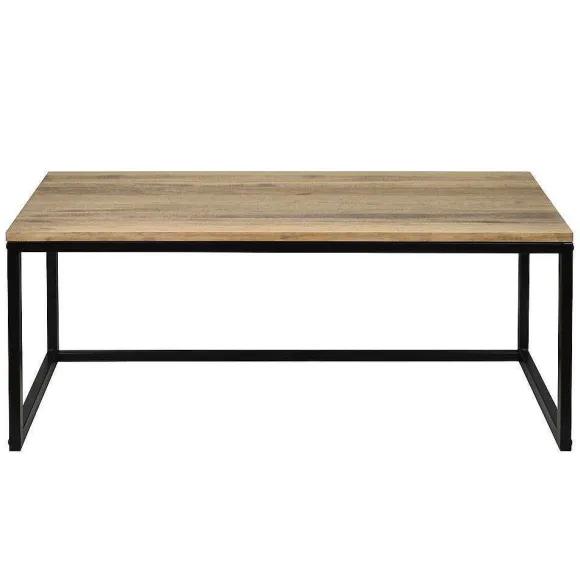 Cheap RETIF Banc Banquette Icub3 Style Industriel Vintage 40X100X45 Cm Noir