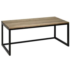 Cheap RETIF Banc Banquette Icub3 Style Industriel Vintage 40X100X45 Cm Noir
