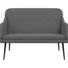Cheap RETIF Banc Banquette 110X76X80Cm Tissu Gris Fonc
