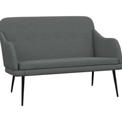 Cheap RETIF Banc Banquette 110X76X80Cm Tissu Gris Fonc