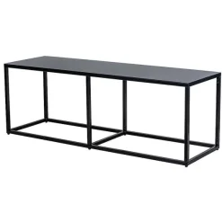 Best RETIF Banc Design Industriel Pieds Metal 130X40X45Cm