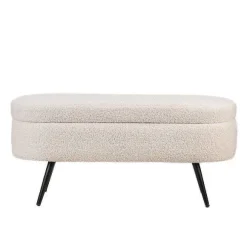 Hot RETIF Banc Design Scandinave + Rangement Pieds M Tal 95X36X46Cm