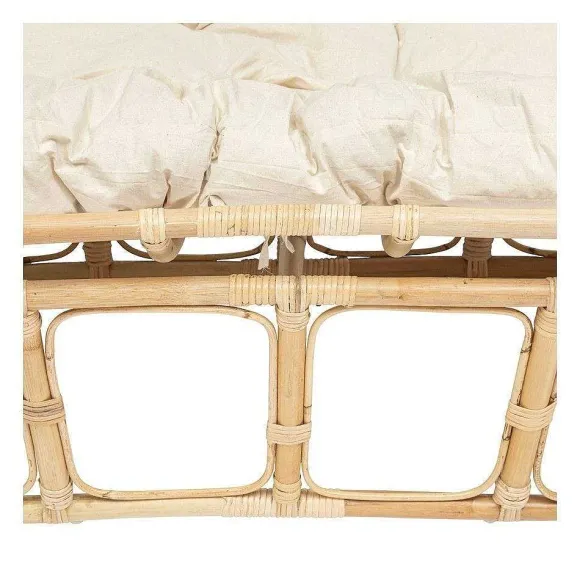 Clearance RETIF Banquette 2 Places En Rotin Et Coussin En Coton 170X108Cm