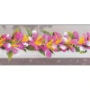 Best Sale RETIF Barrette X12 S Parateurs Socle Blanc L25Cm Fleurs De Prunier Factices