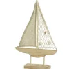 Online RETIF Bateau En Bois Poser L26X H42 Cm