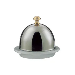 Hot RETIF Beurrier Porcelaine Et Cloche Inox 7Cm
