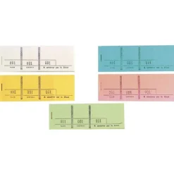 Hot RETIF Bloc Passepartout Num Rot De 3 Volets Format 4,8X15Cm Assortisx50