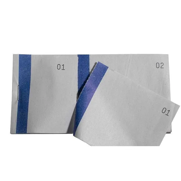 Fashion RETIF Bloc Vendeur 100 Fllets Double Num Rotage Ft 6,6X13,5Cm Bande Assortiex50