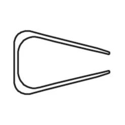 Store RETIF Boite De 25 Baguettes Relier 9Mm Capacit 90 Feuilles A4 Cristal