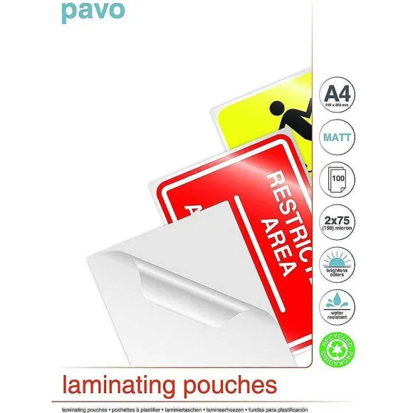 Hot RETIF Boite De 100 Pochette Plastifier A4 150 (2X75) Mic Matte - Bo Te De 100