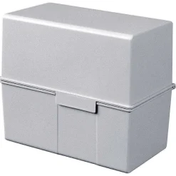 Hot RETIF Boite Fiches Gris 16.5X19.5X7Cm