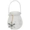 Best RETIF Bougeoir Photophore Lanterne En Verre Effet Enneig