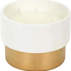Shop RETIF Bougie Parfum E Bicolore 10.5Cm Senteur Orchid E Blanche