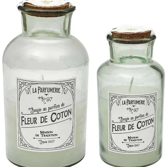 Cheap RETIF Bougies Parfum Es Maison Traditionnelle Senteur Fleur De Coton Et Musc Blanc (Lo