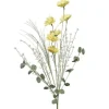 Fashion RETIF Bouquet De Dahlias Jaunes L65Cm