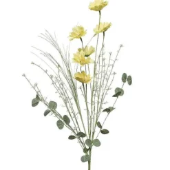 Fashion RETIF Bouquet De Dahlias Jaunes L65Cm