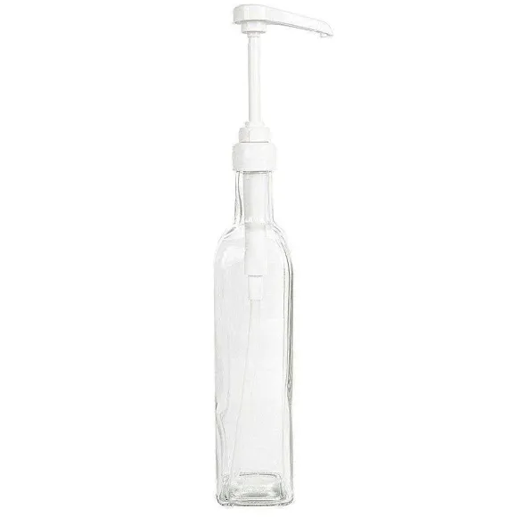 Fashion RETIF Bouteille Avec Pompe Pour Sauce Verre 500 Ml 6X29,7Cm - Par 24