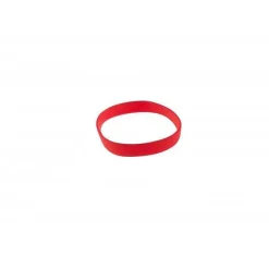 Clearance RETIF Bracelets Silicone Sans Marquage - Taille Enfant - Rouge (Lot De 100)