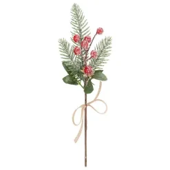Cheap RETIF Branche D Corative Sp Ciale F Tes Vert Et Rouge H20Cm
