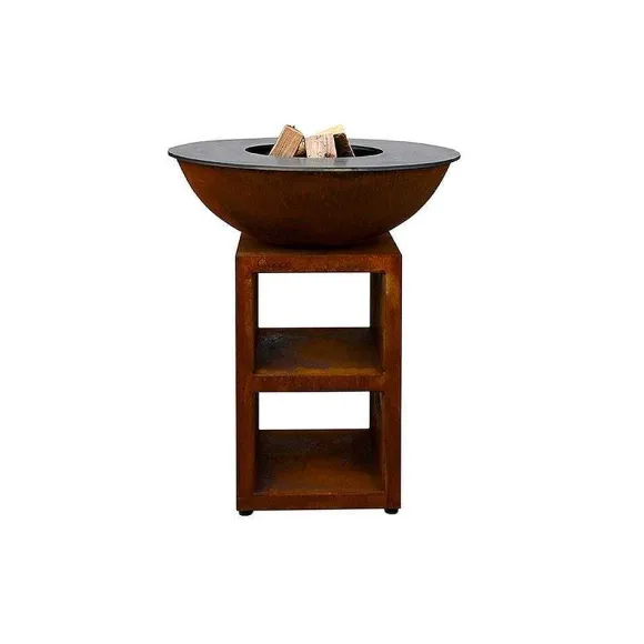 Sale RETIF Brasero Piatto Corten Fargau