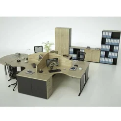 Flash Sale RETIF Bureau Compact 160 Cm Retour Gauche H Tre/Anthracite