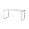 Cheap RETIF Bureau Droit Mt1 El Gance Avec Pi Tement Bench Blanc