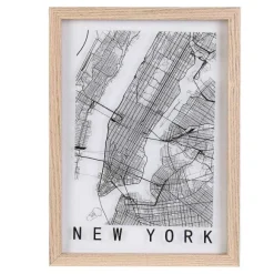 Fashion RETIF Cadre D Coratif Londres - Paris - New-York - 3 Mod Les Possibles