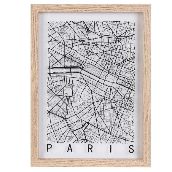 Fashion RETIF Cadre D Coratif Londres - Paris - New-York - 3 Mod Les Possibles