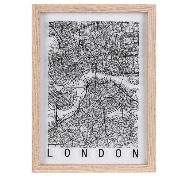 Fashion RETIF Cadre D Coratif Londres - Paris - New-York - 3 Mod Les Possibles