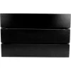 Shop RETIF Cagette Poign E Noire Bambou 19X16X12Cm