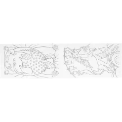 Fashion RETIF Cahier De Coloriages Ch Teaux 12,5X22Cm - Par 100