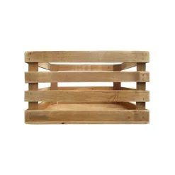 Sale RETIF Caisse En Bois 4 Lattes Bois Vieilli