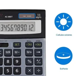 Clearance RETIF Calculatrice Bureau Olympia Ac-890T - 12 Chiffres