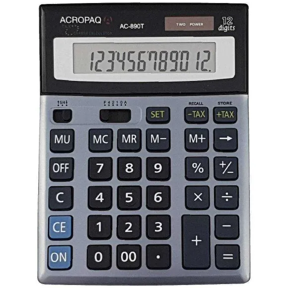 Clearance RETIF Calculatrice Bureau Olympia Ac-890T - 12 Chiffres