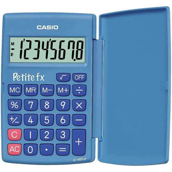 Store RETIF Calculatrice Poche Petite Fx 8 Chiffres Bleue