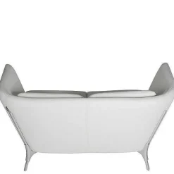Store RETIF Canap 2 Places Olympe Coloris Blanc - Simili Cuir