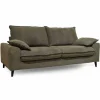 New RETIF Canap En Tissu Chin 3 Places Vert Kaki