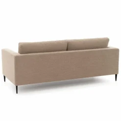 Fashion RETIF Canap En Tissu Chin 3 Places Beige